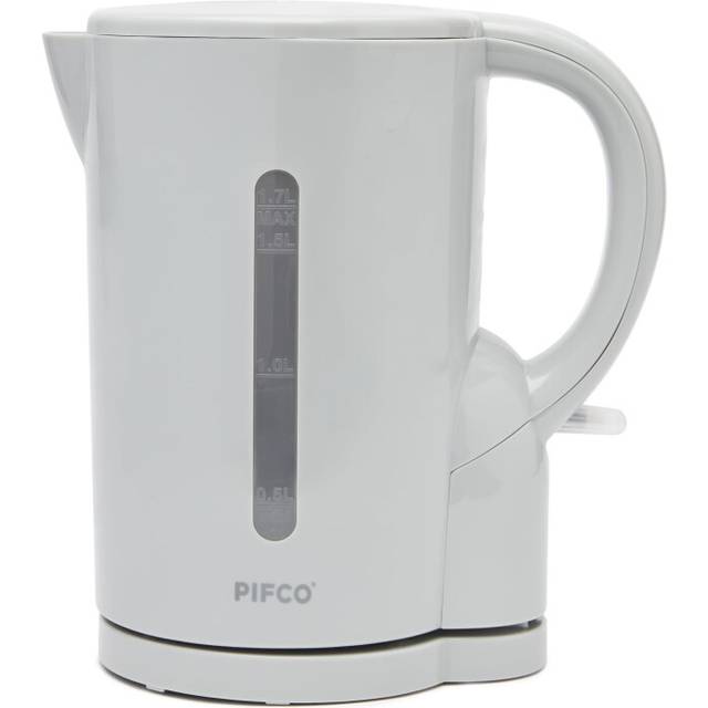 Grey Kettle - Efficient 2200W Cordless Electric Kettle - Compact And Lightweight, Auto Shut-off, Boil-dry Protection - Easy To Fill And Clean,