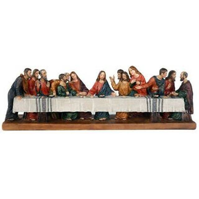 Pacific Giftware The Last Supper Da Vinci Inspiration Tabeltop Figurine Decorative Gift 12 inch L