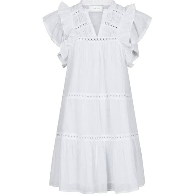 Neo Noir - Kjole - Jamma S Voile Dress - White