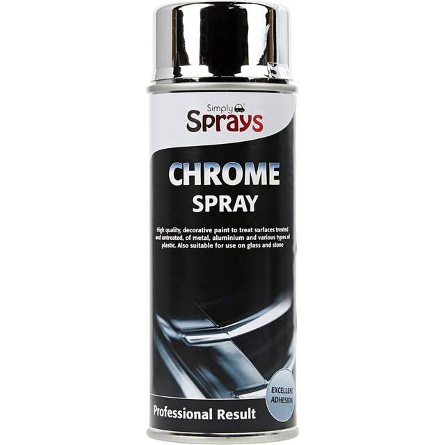 SIMPLY CAR 400ml Chrome Effect Spray - SP-014- you get 13
