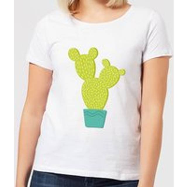 Tall Cactus Women's T-Shirt - White - S - White