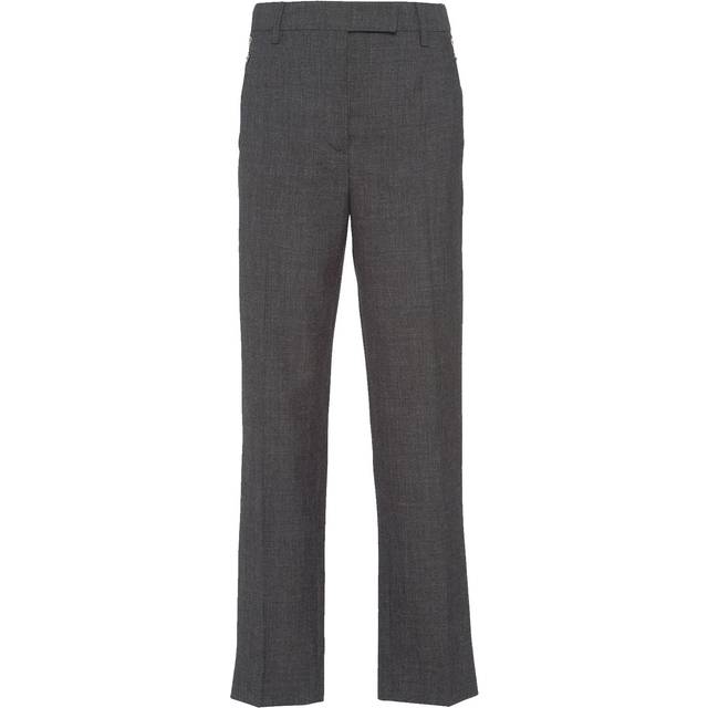 Wool Pants - 44 - Black