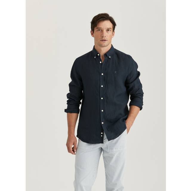 Douglas bd skjorta navy blue
