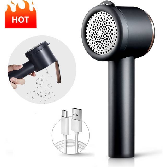 ZHIBAI Electric Lint Remover for Clothing Universal USB Clothes Fuzz Pellet 5-Speed Adjustment Charge Fabric Shaver Removes