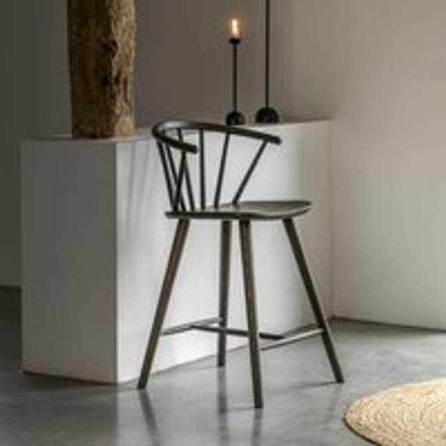 Craft Oak Bar Stool - Mocha - Brown