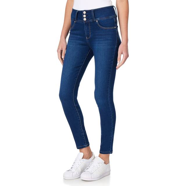 WallFlower Women's Sassy Skinny High-Rise Insta Soft Juniors Jeans (St