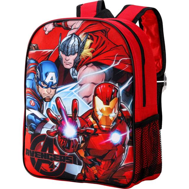 Marvel Avengers Kids Backpack Rucksack Bag with side mesh pocket