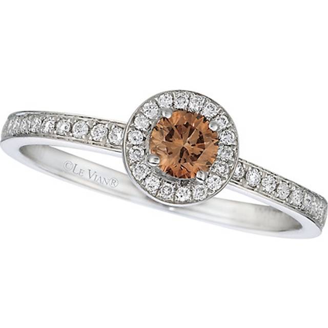 Le Vian 14K 0.39 Ct. Tw. Brown & White Diamond Stackable Ring