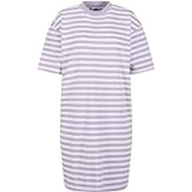 UC Ladies UC Oversized Striped Tee Dress Purple / L Klänning