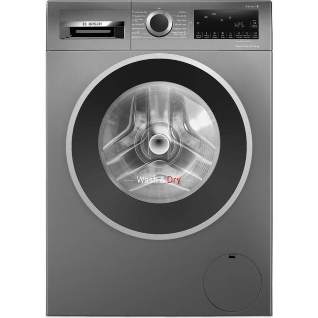 Bosch Series 6 WNG254R1GB 10.5/6kg 1400rpm Washer Dryer - D Rated - Graphite