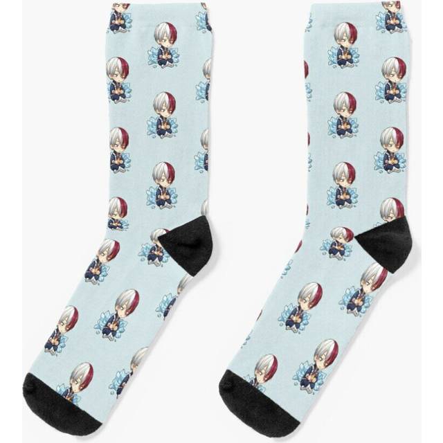 Dress Socks mini todoroki Novelty Fancy Crazy Pattern Crew Casual for Men Women