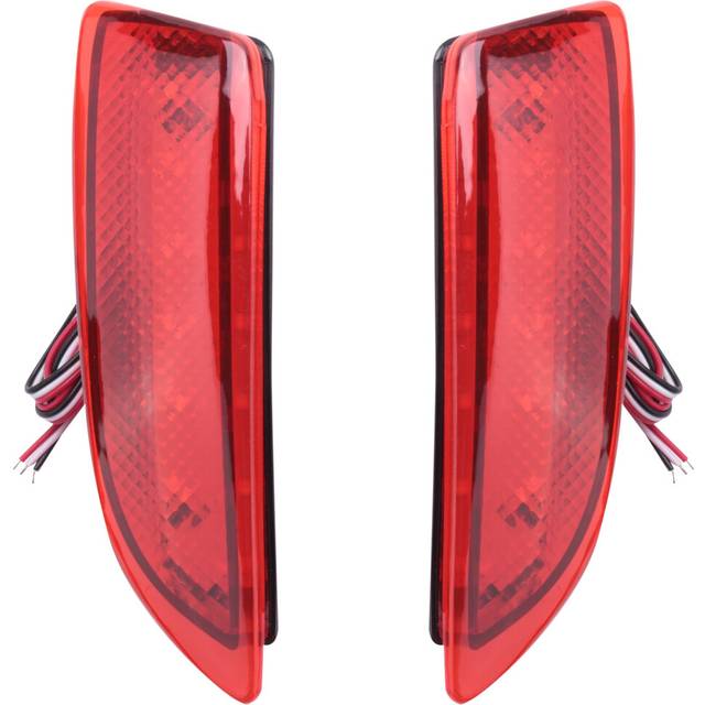 Car Led Brake Tail Light Rear Bumper Parking Warning Light Reflector Light For 2011-2012