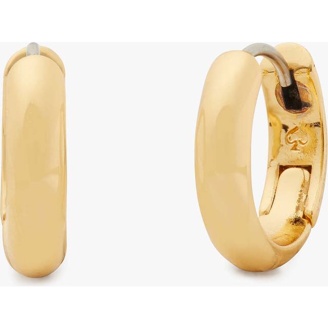 kate spade new york's Brilliant Statements Huggie Hoop Earrings, Silver
