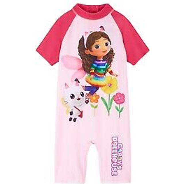 Gabby's dollhouse kids girls one piece swimsuit swimming costume swimwear