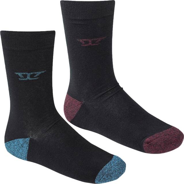 Duke D555 Mens Eden 2 Pack King Size Cushioned Sole Luxury Socks - 11-13 Uk