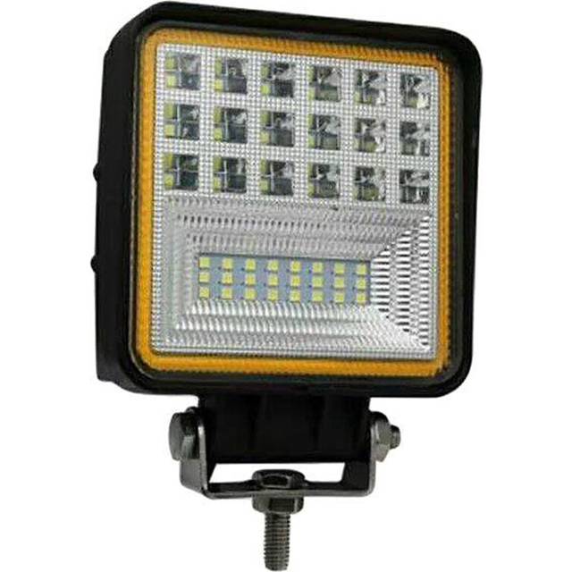 1PCS Car LED Light Bar 4 Inch 6000K 126W LED Driving Work Light Lamp Headlight Off Road for Truck SUV ATV Boat, 28mm