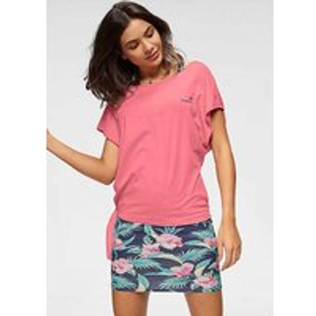 KangaROOS 2-Piece T-Shirt Dress - Light Pink / Navy Floral