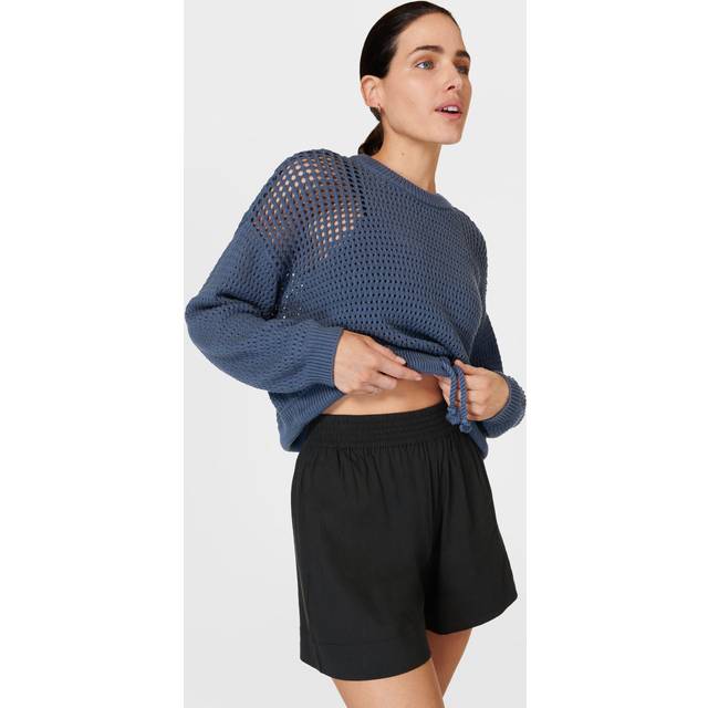 Sweaty Betty Stretch Linen-Blend Short