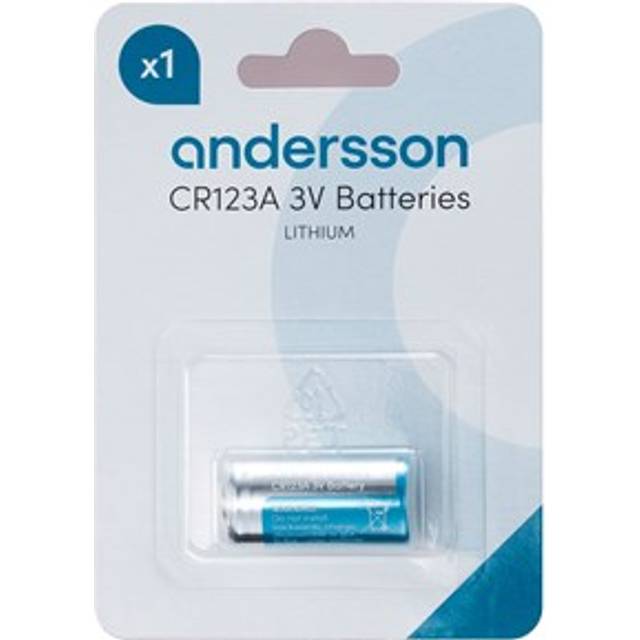 Andersson CR123A Lithium