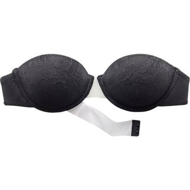 LASCANA Strapless Padded Plunge Bra - Transparent