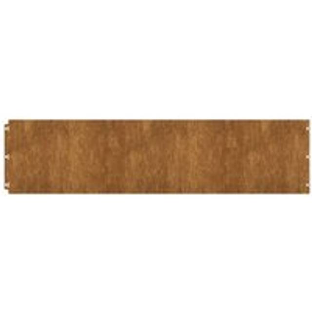vidaXL Lawn Edgings 10 pcs 25x103 cm Flexible Corten steel - Brown