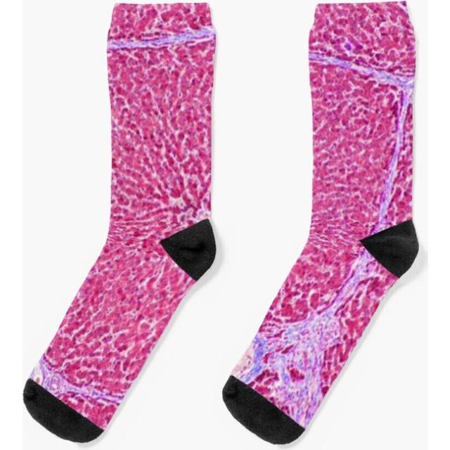 Dress Socks Liver tissue Novelty Fancy Crazy Pattern Crew Casual for Men Women