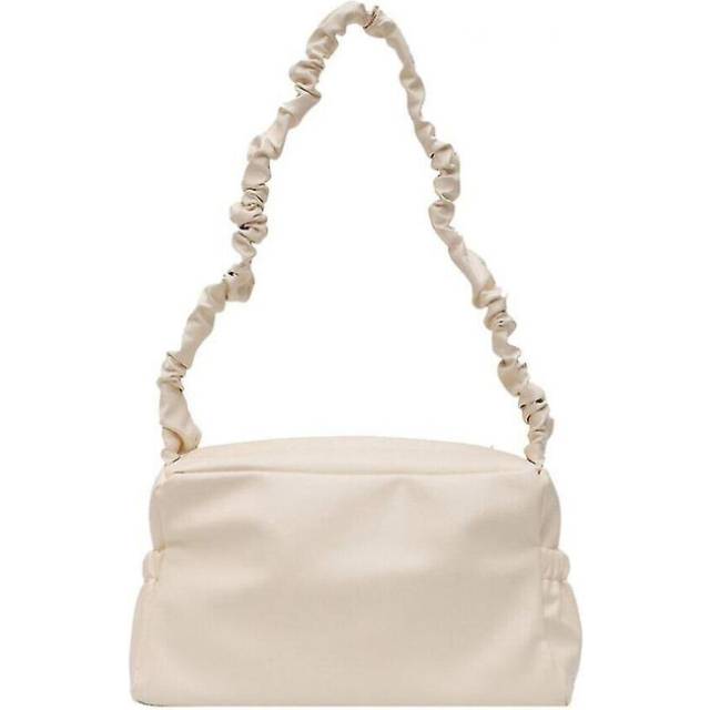 Women Pu Leather Evening Totes Casual Pleated Shoulder Bag Clutch Travel Handbag Fashion Exquisite