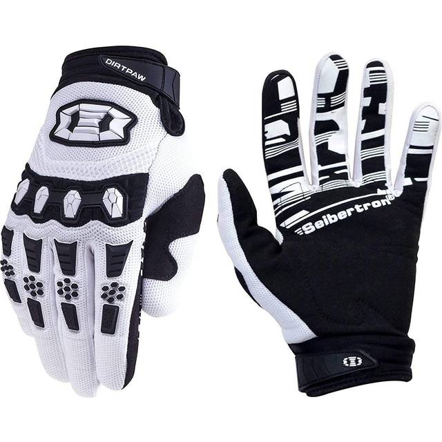 Seibertron Dirtpaw Unisex BMX MX ATV MTB Racing Gloves - Full Finger G