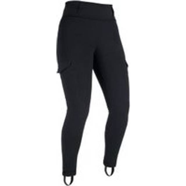 Oxford Super Cargo Ladies Short Leg Motorcycle Leggings - UK 10, Black