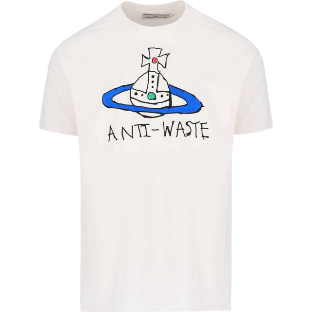 Vivienne Westwood Antiwaste Classic Cotton-Jersey T-Shirt - XXL - White