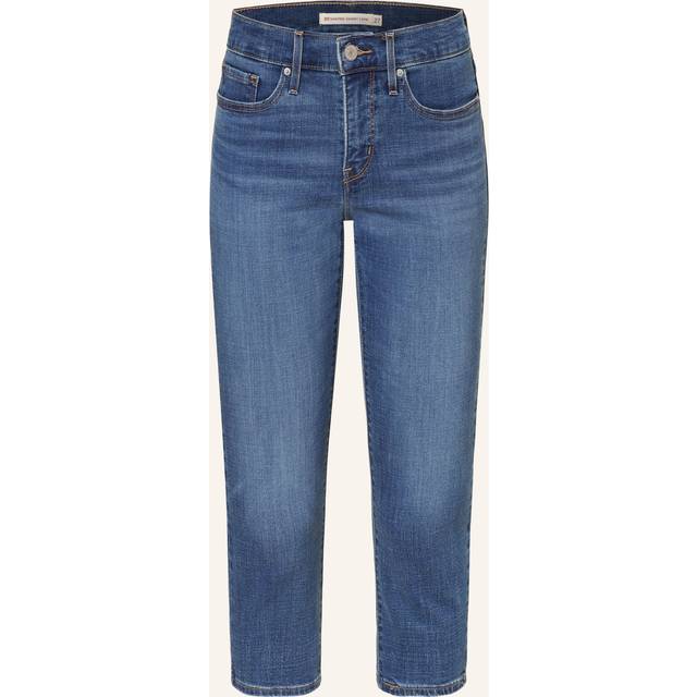 Levi's 311 Shaping Skinny Capri Jeans - Lapis Amidst, Blue, Size 26, Women