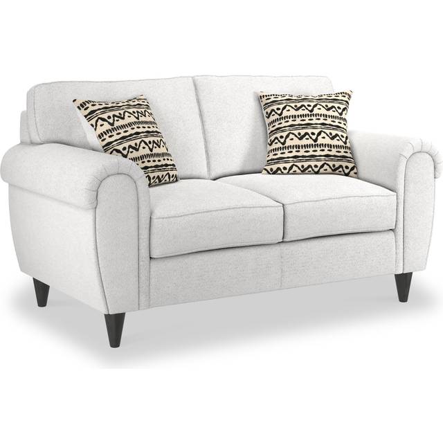 Jessie 2 Seater Sofa, Comfortable Teddy Boucle Fabric Couch | Roseland