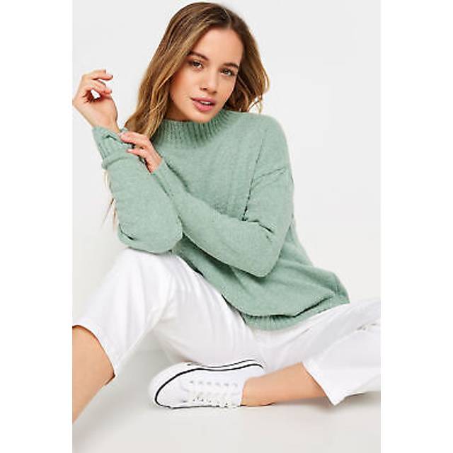 M&Co Petite Green Turtle Neck Jumper 12-14 M&Co Petites