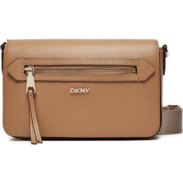 DKNY Bryant Ave Shoulder bag Leather 22 cm beige