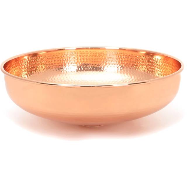 From The Anvil Hammered Copper Round Sink