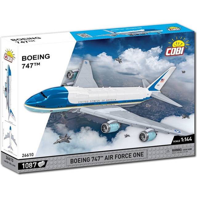 COBI 26610 Boeing 747 Air Force One 1:144 Brick Model 1087pcs