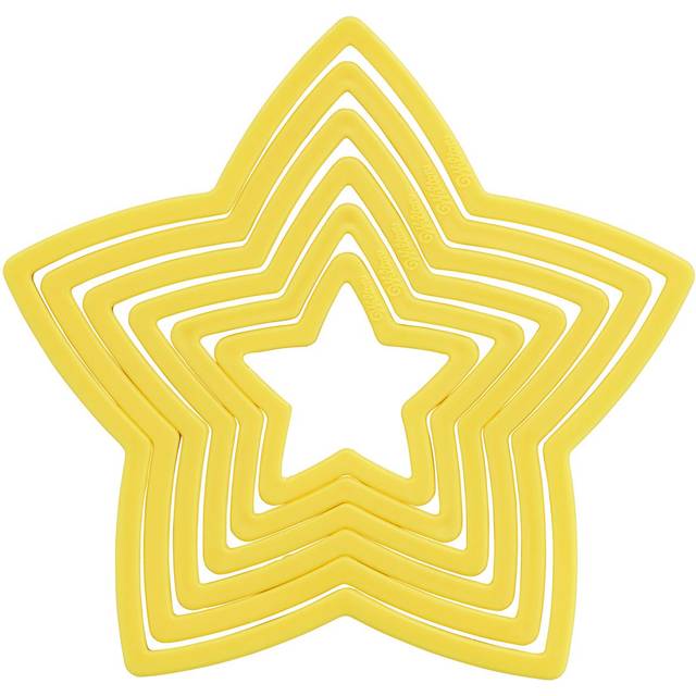 Star Nesting Perimeter Cutter Set of 6 - Grey