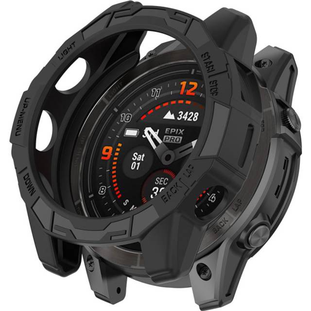Skyddskal till Garmin Fenix 7 / Fenix 7 Pro - Svart
