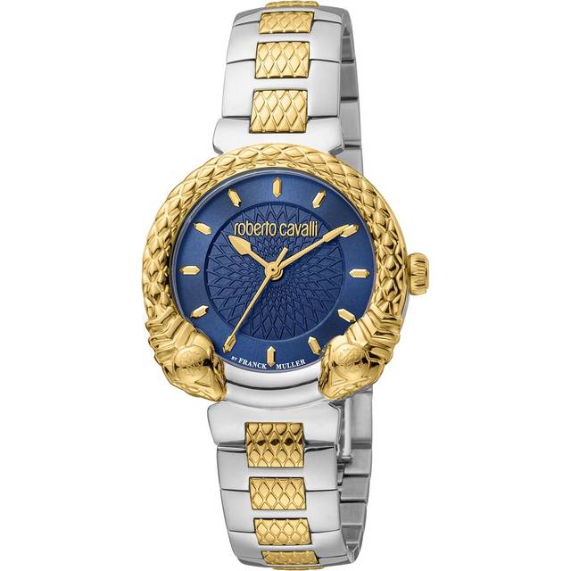 Roberto Cavalli, Watches, female, Yellow, ONE SIZE, Stainless Steel Analog Watch