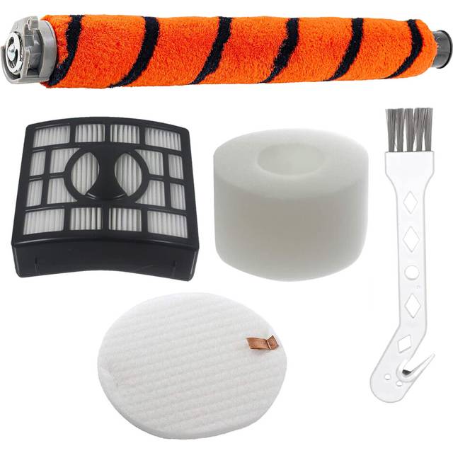 Roller brush filter kit for shark nz801uk vacuum soft brushroll hepa hair tool