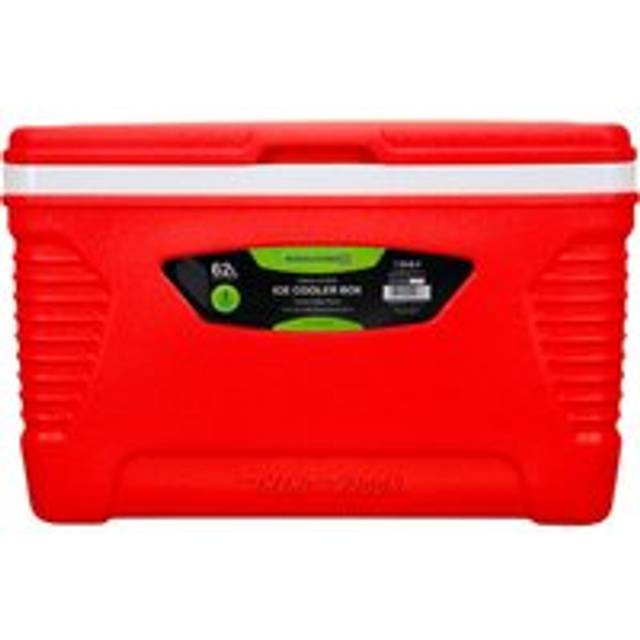 (Red, 62 L) Royalford Portable Insulated Ice cooler Box