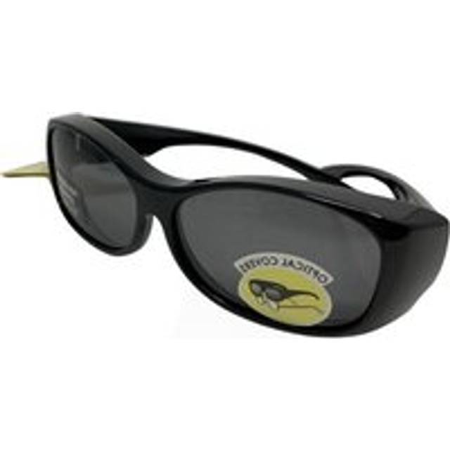 Sunglasses Over Prescription Polarised Optical Covers Black 163J