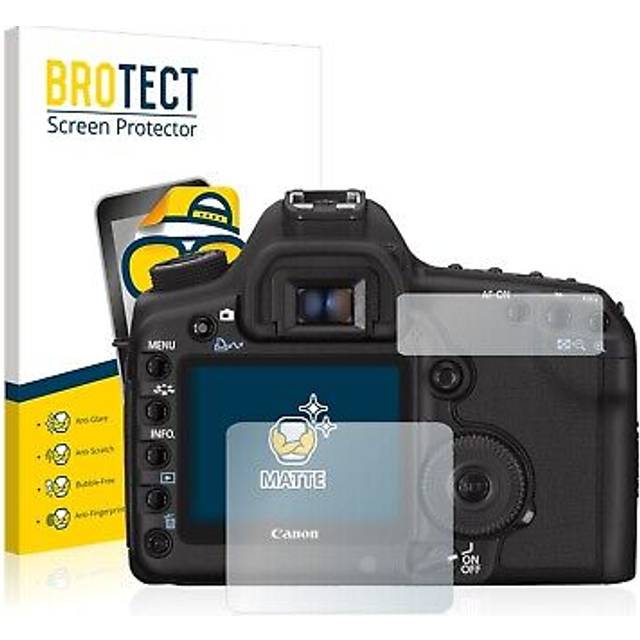 2x anti glare screen protector for canon eos 5d mark ii matte protection film