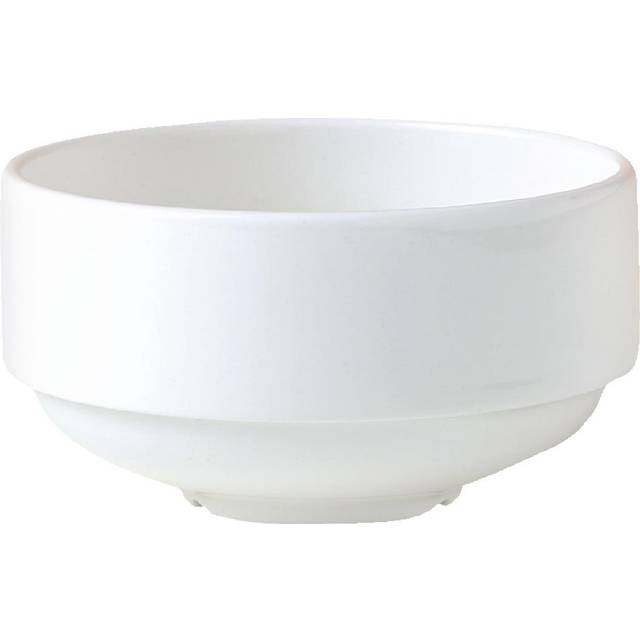 Steelite Monaco White Stacking Soup Cup 28.5cl (1 x 36)