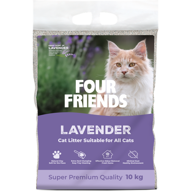 FourFriends Cat Litter Lavender - 10kg