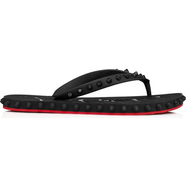 Christian Louboutin Super Loubi Flip thong sandals - black (UK 6)