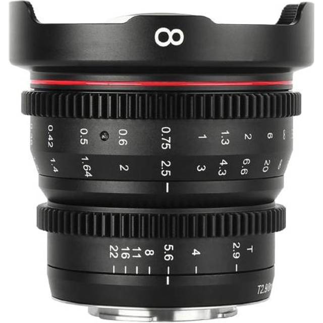 MEIKE 8mm T2.9 Manuel Focus Cinema Prime Lense (MFT Mount)