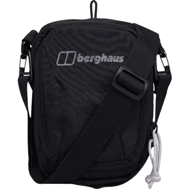 Berghaus Xodus X-Body Waist Pack/Cross-Body Bag, S Jet Black - 1L | S