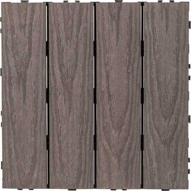 Trallruta Jabo Komposit Fsc Grå 30X30Cm 4St/Frp