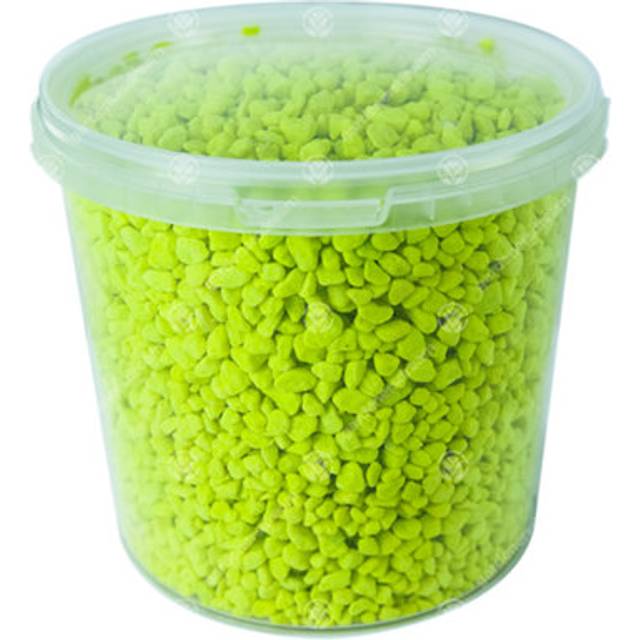 GardenersDream Fluorescent Aquatic Gravel - Yellow (Tubs) Size: 1L